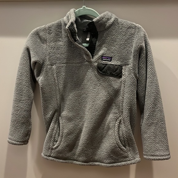 Girls size Large Patagonia Synchilla snap pullover - Picture 1 of 5